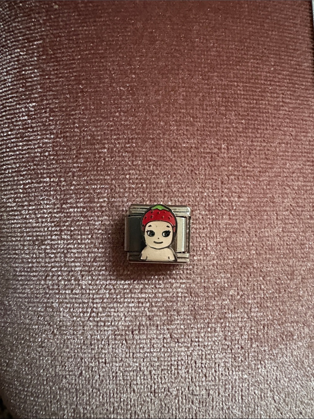 Sonny Angel Strawberry charm link charm